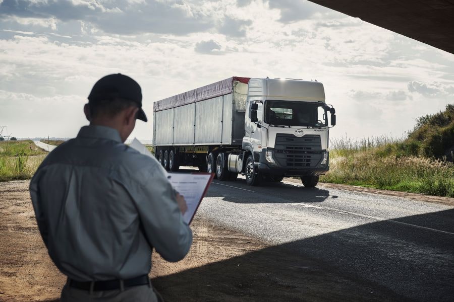 UD Quester Truck Safety Features