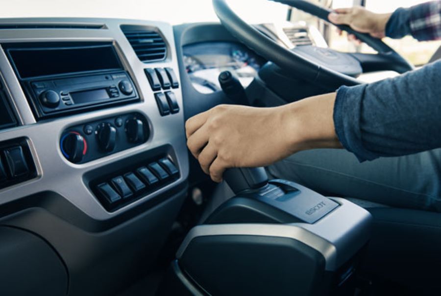 interior of ud quester truck